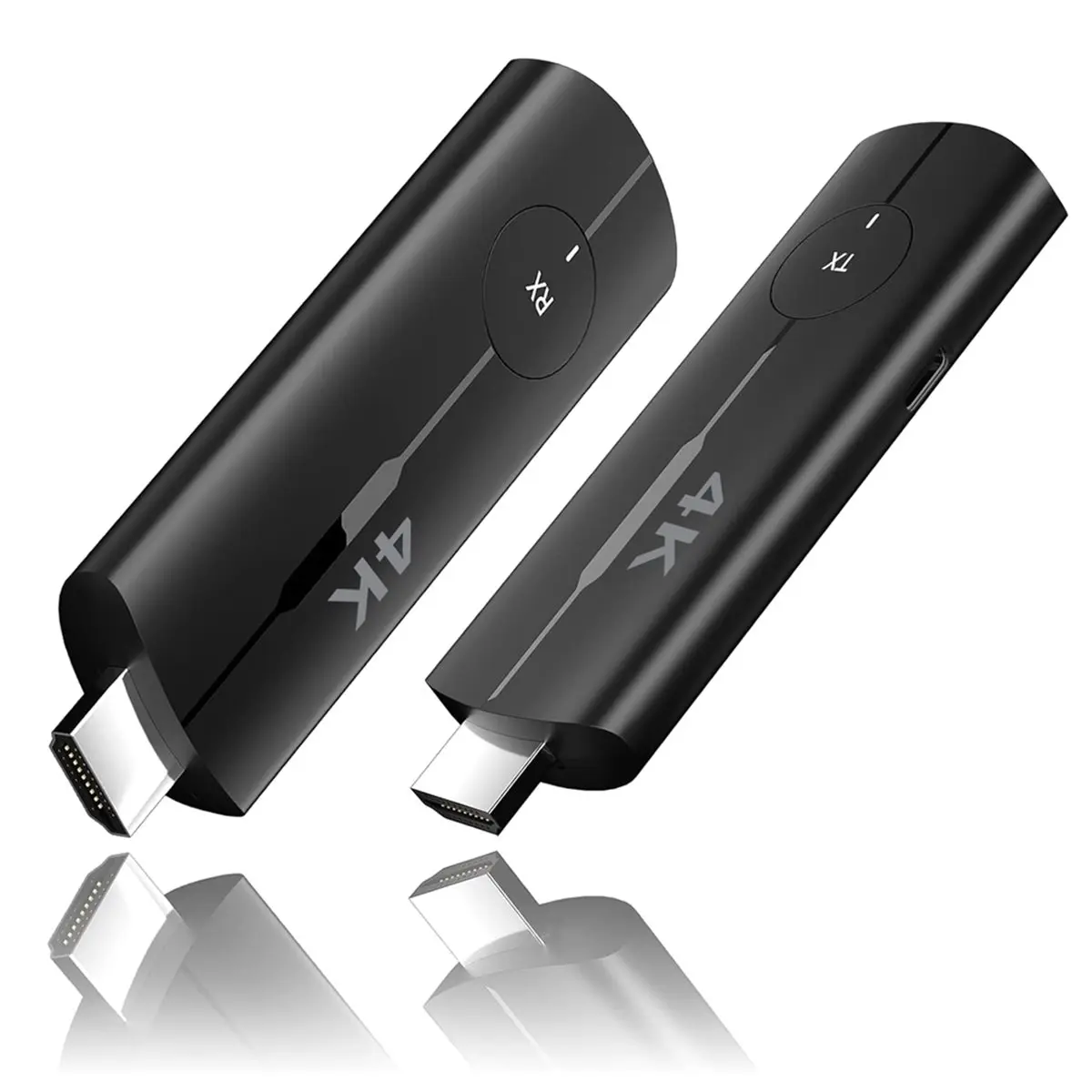 New Electronics 1 Set 100M(No Interference) Wireless -Compatible Transmitter & Receiver, Ultra-Low Latency Plug & Play for Gamin