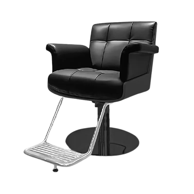 Aesthetic Italian Barber Chair Rotating Design Specialty Modern Barber Chair Classic Unique Chaise Coiffeuse Salon Furniture
