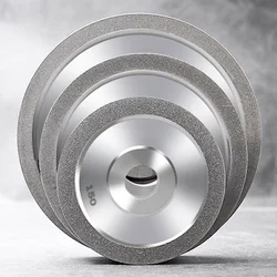 Φ78/100/125mm Diamond Grinding Flap Wheel Grinder Circle Sharpener Disc Ceramic Tungsten Steel CBN Milling Cutter Carving