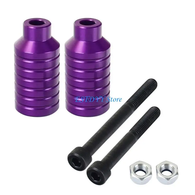 

G6DE 2pack Fashion Scooters Peg and Axles High Strength Aluminums Scooters Peg