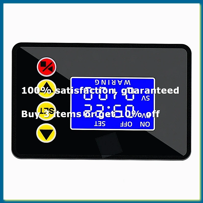 Programmable Digital Timer Switch Relay Control Time Controller Delay Relay Cycle Timing On/Off AC110-220V-DT30