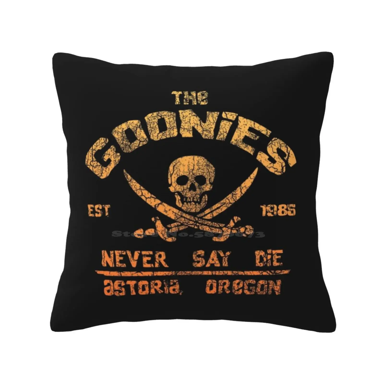 The Gonies Pillows Case Bedroom Home Decoration Never Say Die 1985 The Goonies Stuff The Goonies Sweater The Goonies Wood The