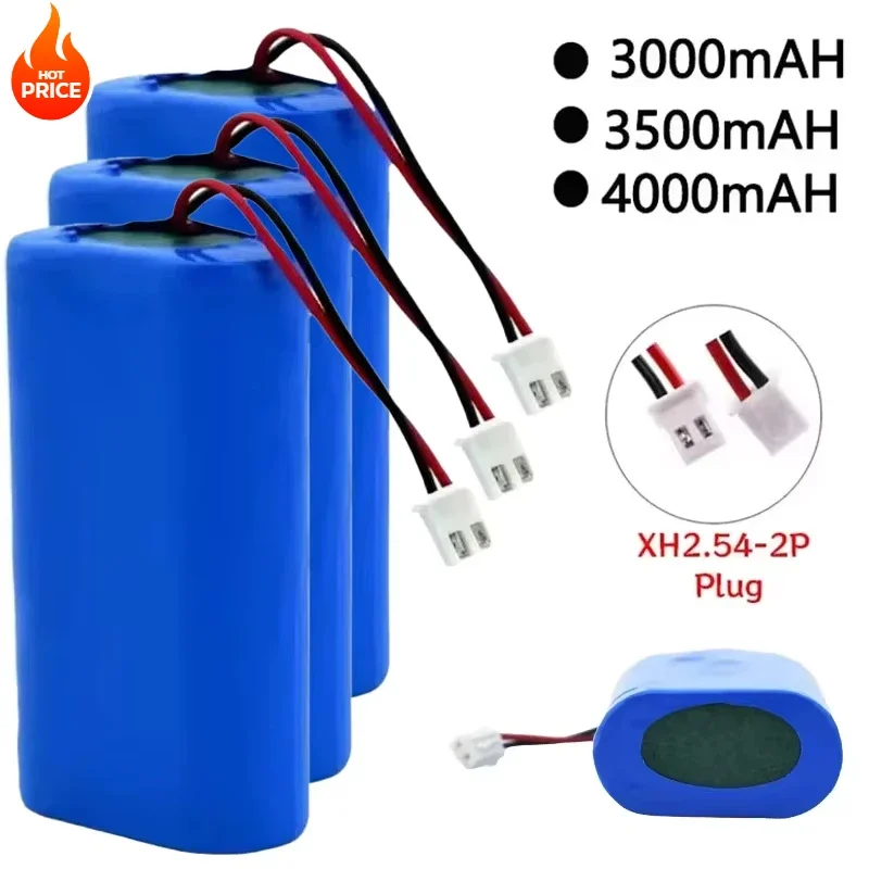 7.4V 3500mAh Rechargeable Lithium Battery 2S 18650 Battery for Megaphone Speaker Bluetooth Power Bank Accessories RC Toys Parts