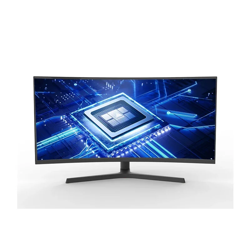 34 Inch Curved 21:9 Lcd Display 4k Ips Screen 100hz Gaming Monitor Built-in Speaker 3W