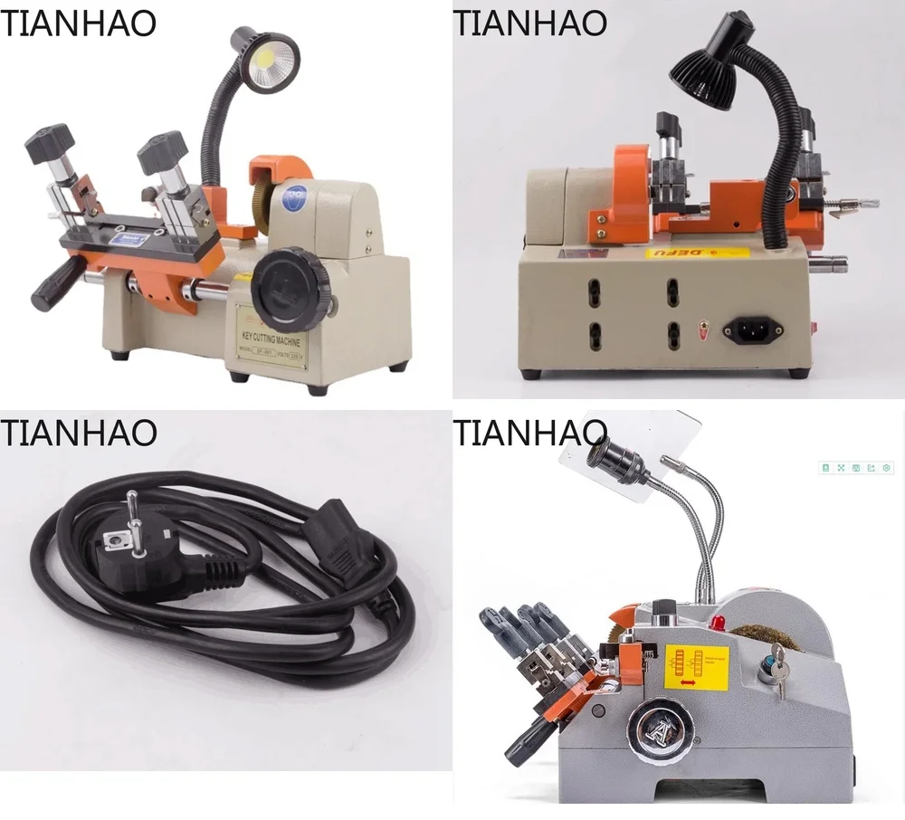 Key Cutting Copier for DF001 Portable Horizontal Manual Knife Locksmith Tool for Car Key Duplication DIY Lock Repair Security
