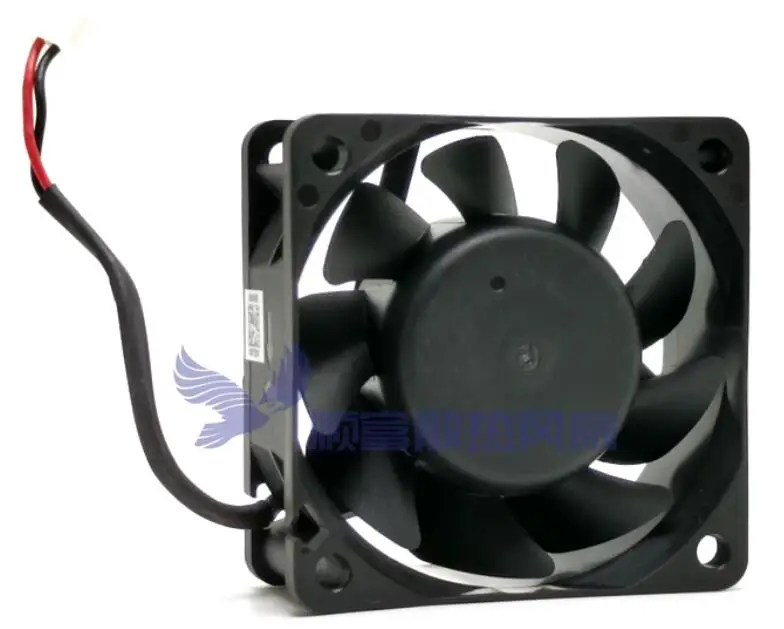 SJ SD240625BH DC 24V 0.19A 60x60x25mm 2-Wire Server Cooling Fan