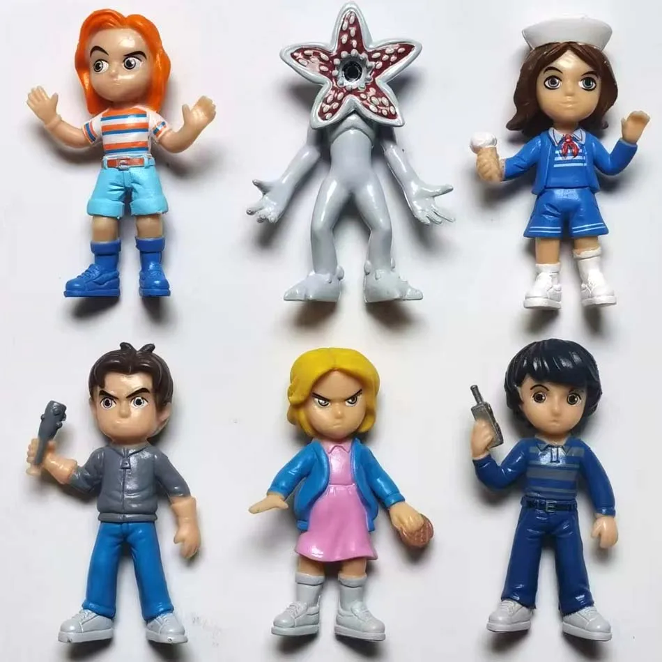 Figurine de dessin animé Stranger Things, statue créative personnalisée, ornement surprise, périphérique de bureau, cadeau d'anniversaire/nouvel an