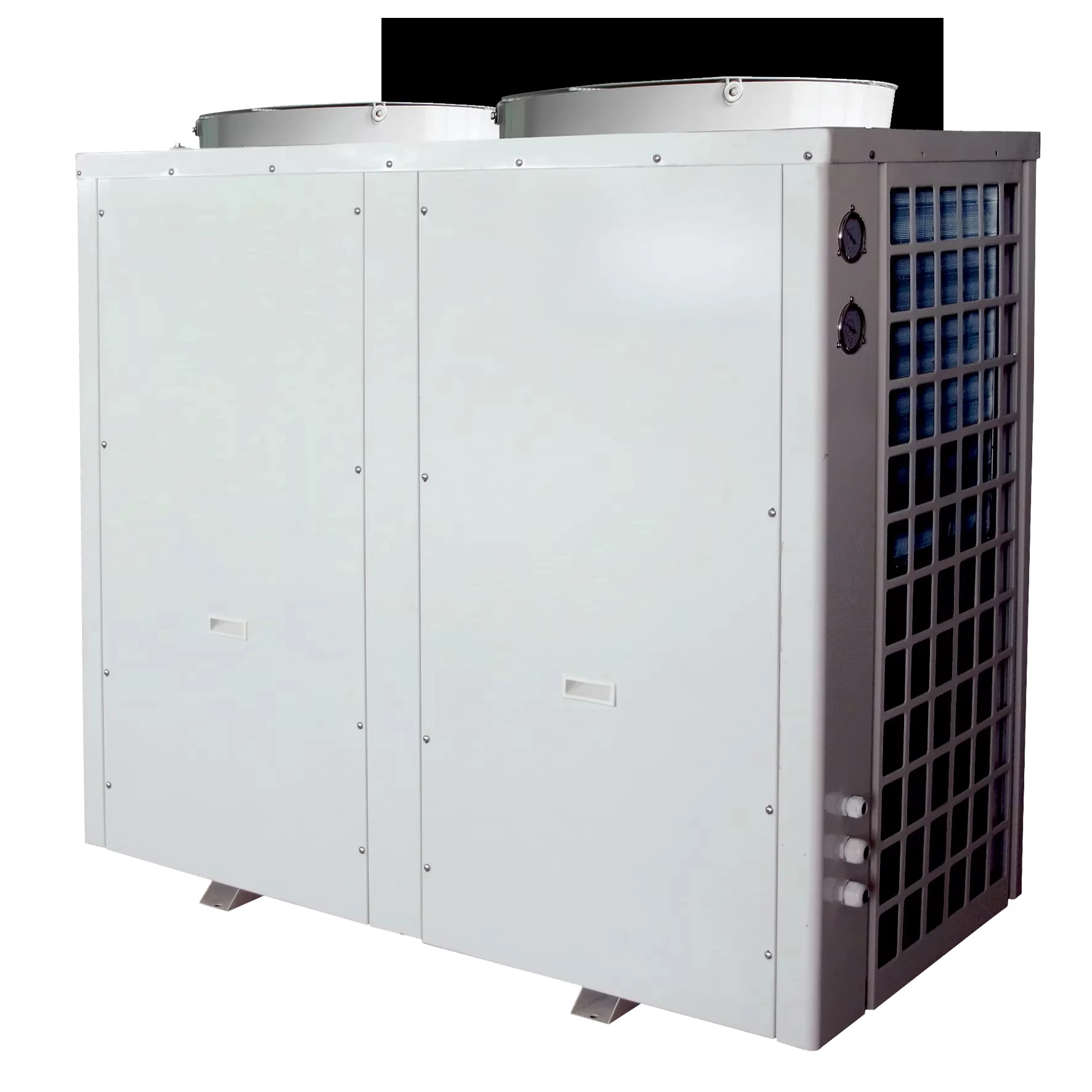 Gym Hotel Resort Efficient Commercial Automatic Ambient Temperature Swimming Pool Heat Pump Top Emission