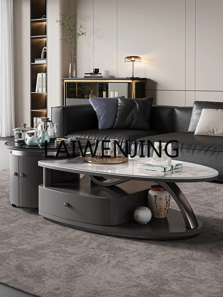 

Kung Fu Coffee Table Minimalist Living Room Home Modern Minimalist High-End Multi-Functional Modern Light Luxury Tea Table One