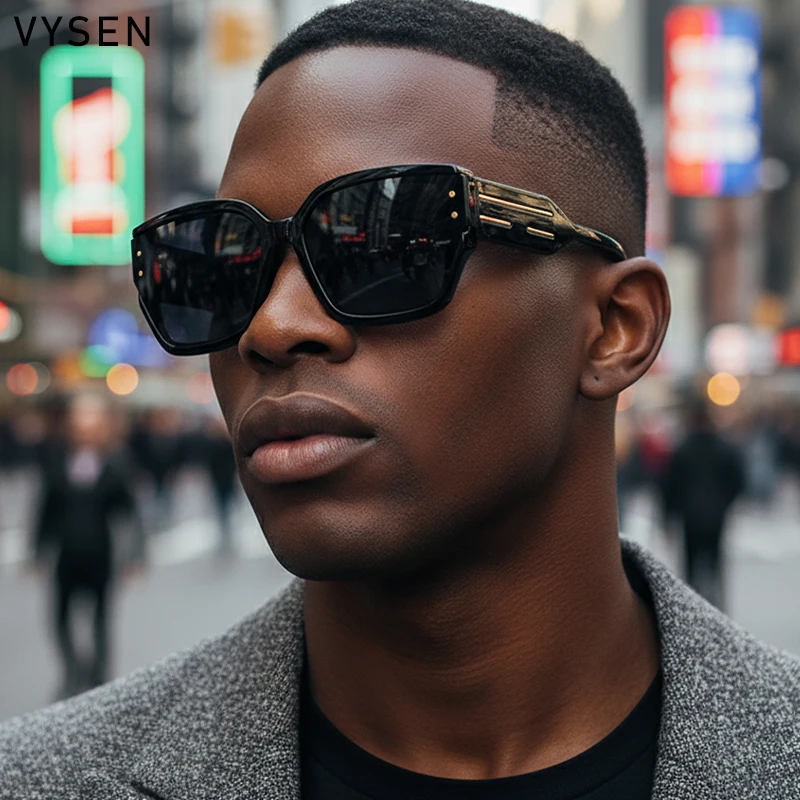 

Oversized Square Sunglasses Men 2025 Luxury Brand Fashion Steampunk Shield Driving Sun Glasses For Male Outdoor Eyewear Shades