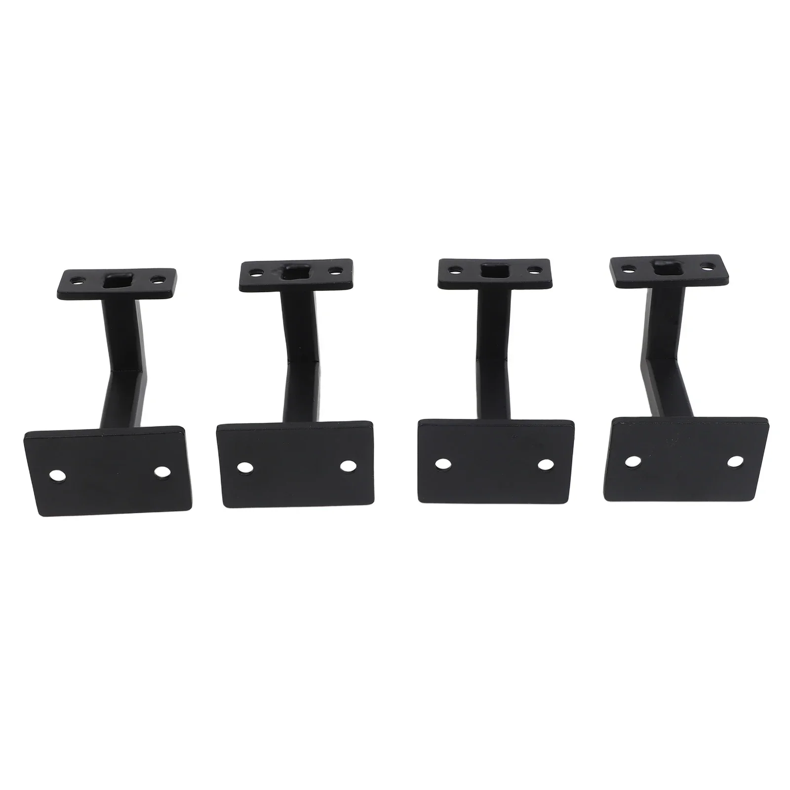 Decorative Carbon Steel Handrail Bracket Carbon Steel Bracket 1.5x2.28 Inches Base Carbon Steel Handrail Bracket For Staircases