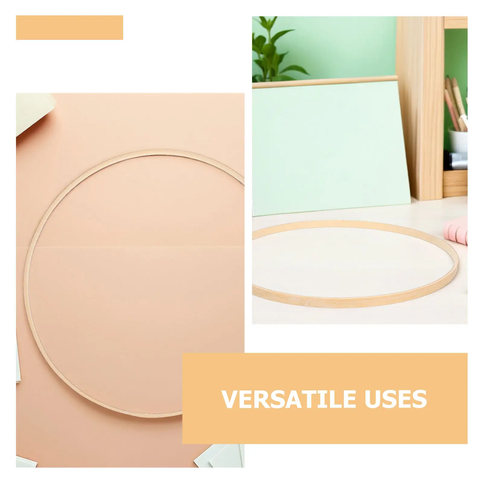 

10pcs Bamboo Floral Hoops for Crafts Flower Wreath/Garland Making Rings DIY Dream Catcher Ring Decor for Christmas Wedding Party