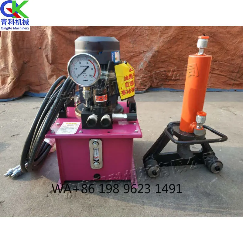 Industrial Split Hydraulic Rebar Bender 28mm 32mm Bending Range Portable Heavy Duty Steel Rod Bending  High Precision Constructi