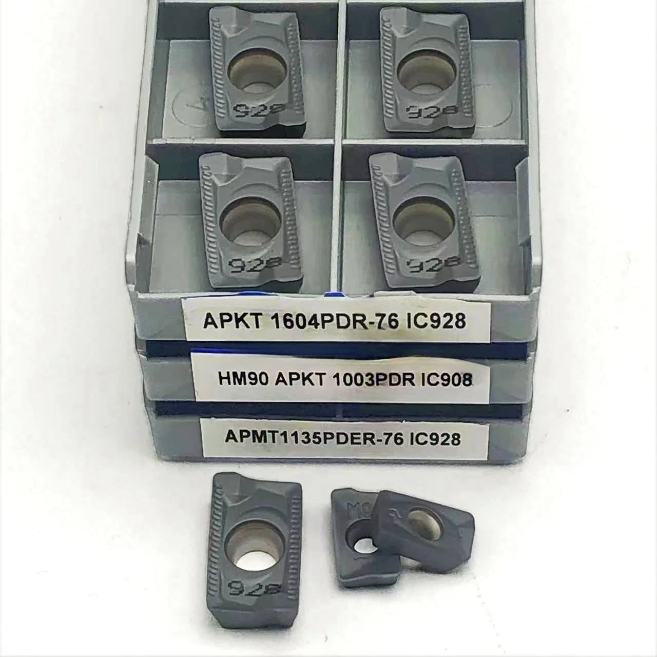 Metal parts cutter tool for turning carbide inserts  APMT 1135PDER 76 IC928 APKT 1604PDR-76 IC928 HM90 APKT 1003PDR IC908
