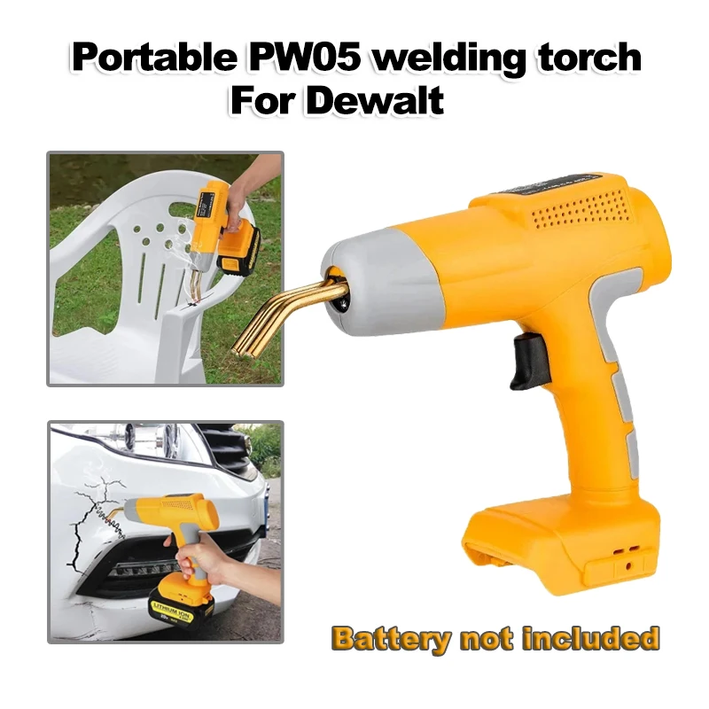 

Wireless Plastics Welding Machine for Makita/DeWalt /Milwaukee/Ryobi 18V-20V Portable Panel Crack Repair Welding Gun