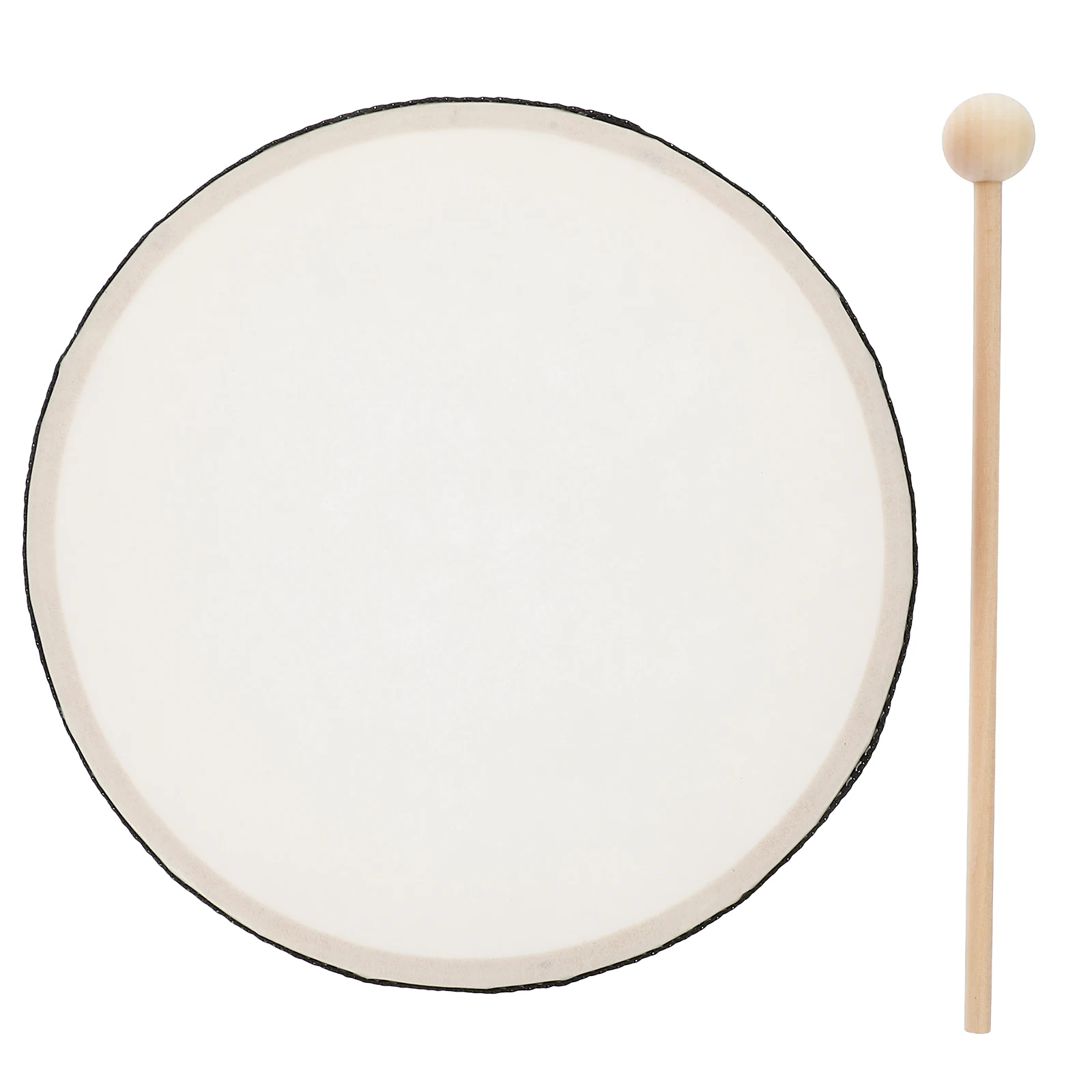 

1 set 8 Inch Hand Instrument Kids Toys Percussion Double Sided Toddler Drum Material Children Musical