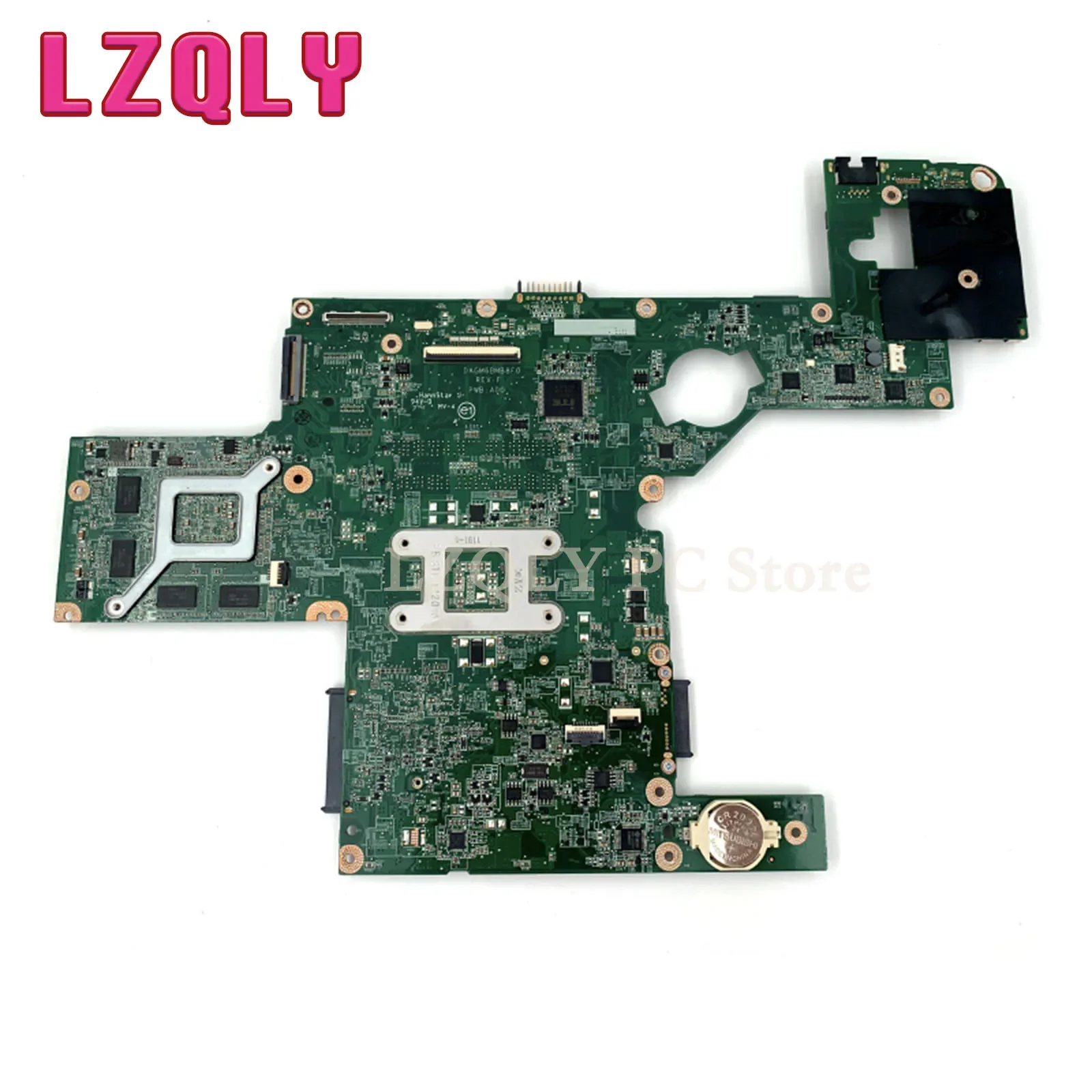 LZQLY For Dell XPS 15 L501X DAGM6BMB8F0 CN-0C9RHD 0C9RHD C9RHD Laptop Motherboard HM57 DDR3 GT420M GPU Main Board Free CPU