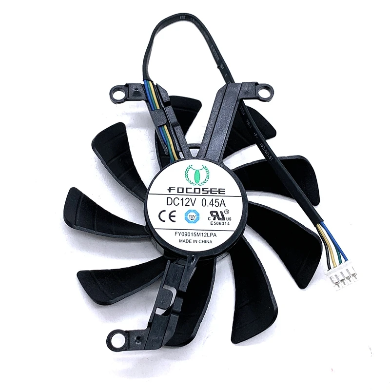 Ventilateur de refroidissement FY09015M12LPA 85MM 4PIN KFA2 RTX3060, ventilateur GPU pour KFA2 GeForce RTX 3060 TI (1 clic OC) LHR, réparation de ventilateur graphique