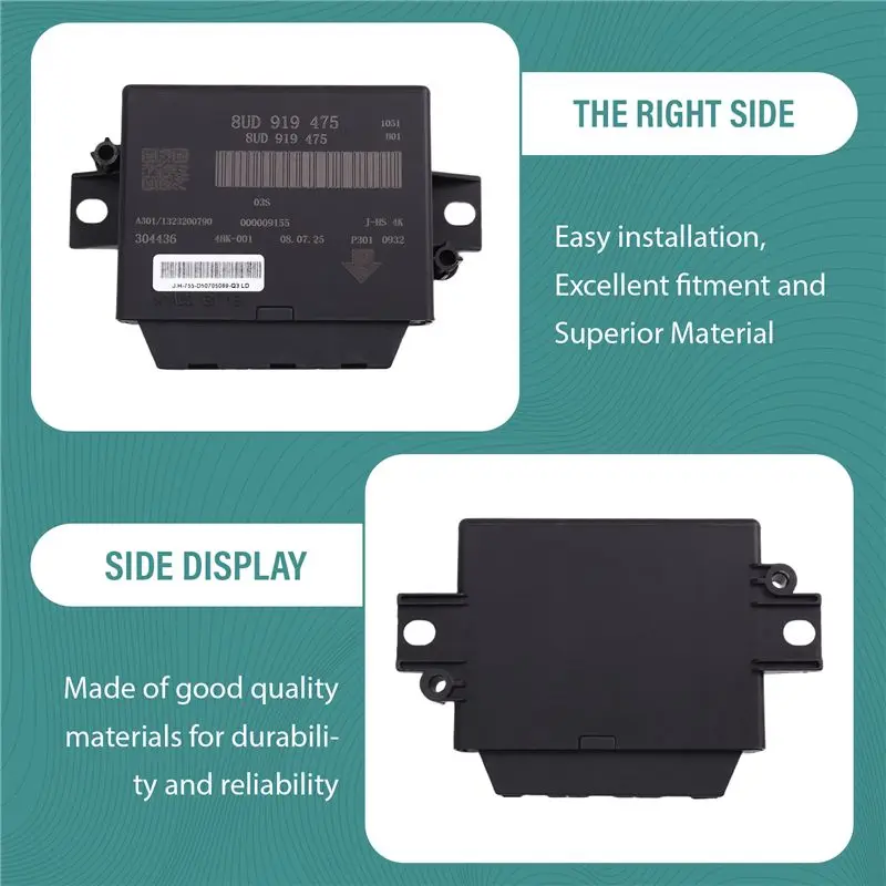 ABXN Parking Assist System New Control Unit 8UD919475 For Q3 2013-2015 Reversing Radar Control Module 8UD 919 475
