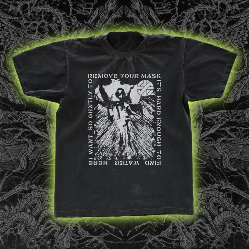 قميص Crass Penis Envy كلاسيكي بأكمام قصيرة باللون الأسود KV28261 #1