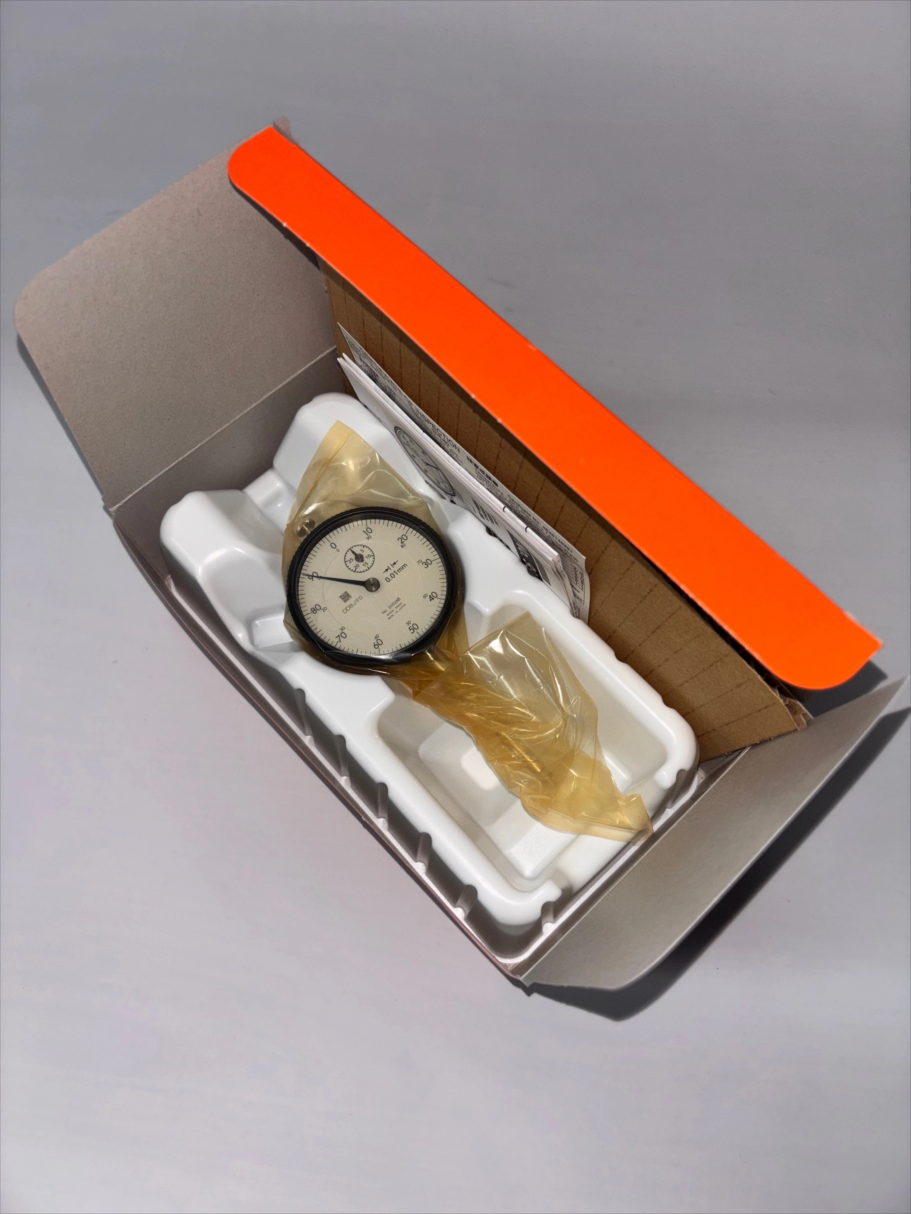 Original Japan Made  2052AB 2052A Range 0-30mm Graduation 0.01mm Dial Indicators