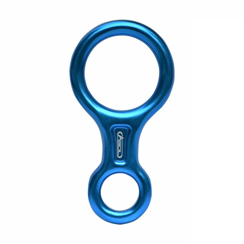 

Outdoor Mountaineering Downhill Cable Drop Rope Drop Rock Climbing Equipment Eight-character Ring Descender