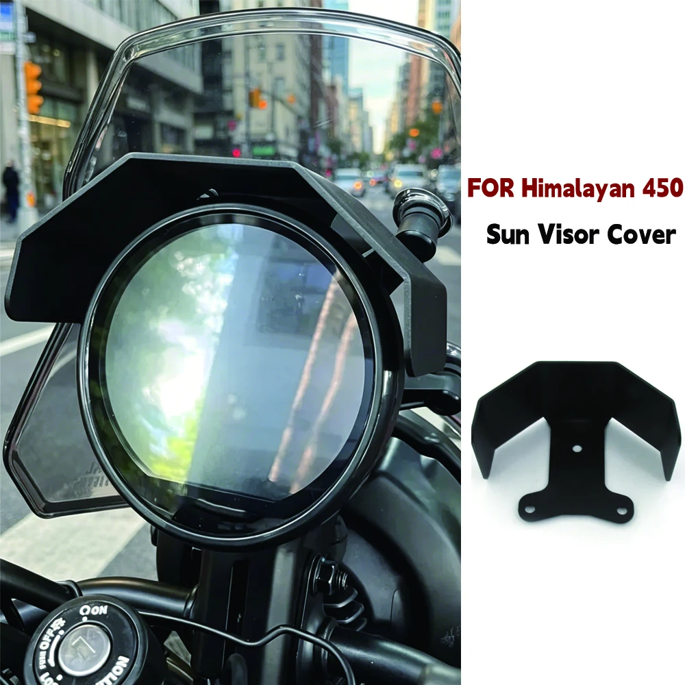 FOR Himalayan450 Instrument Screen Sunshade Guard Protection Accessories For Royal Enfield Himalayan 450 2025- Sun Visor Cover
