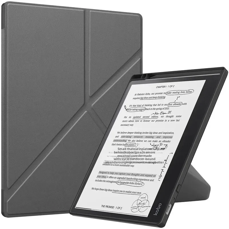 Transformable Kobo Elipsa 2e Electronic Book Protective Cover Full Enclosure Shell Compatible with New Model Tablet Case