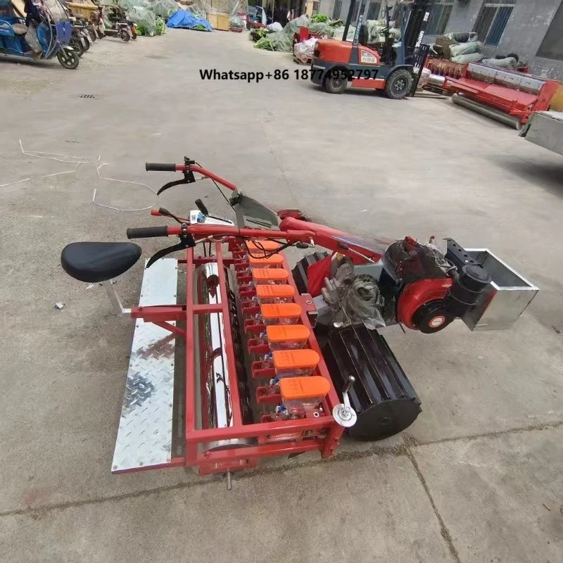 All-in-One Vegetable Seeder Tilling Seeding Pressing Integrated Multi-Row Radish Planter