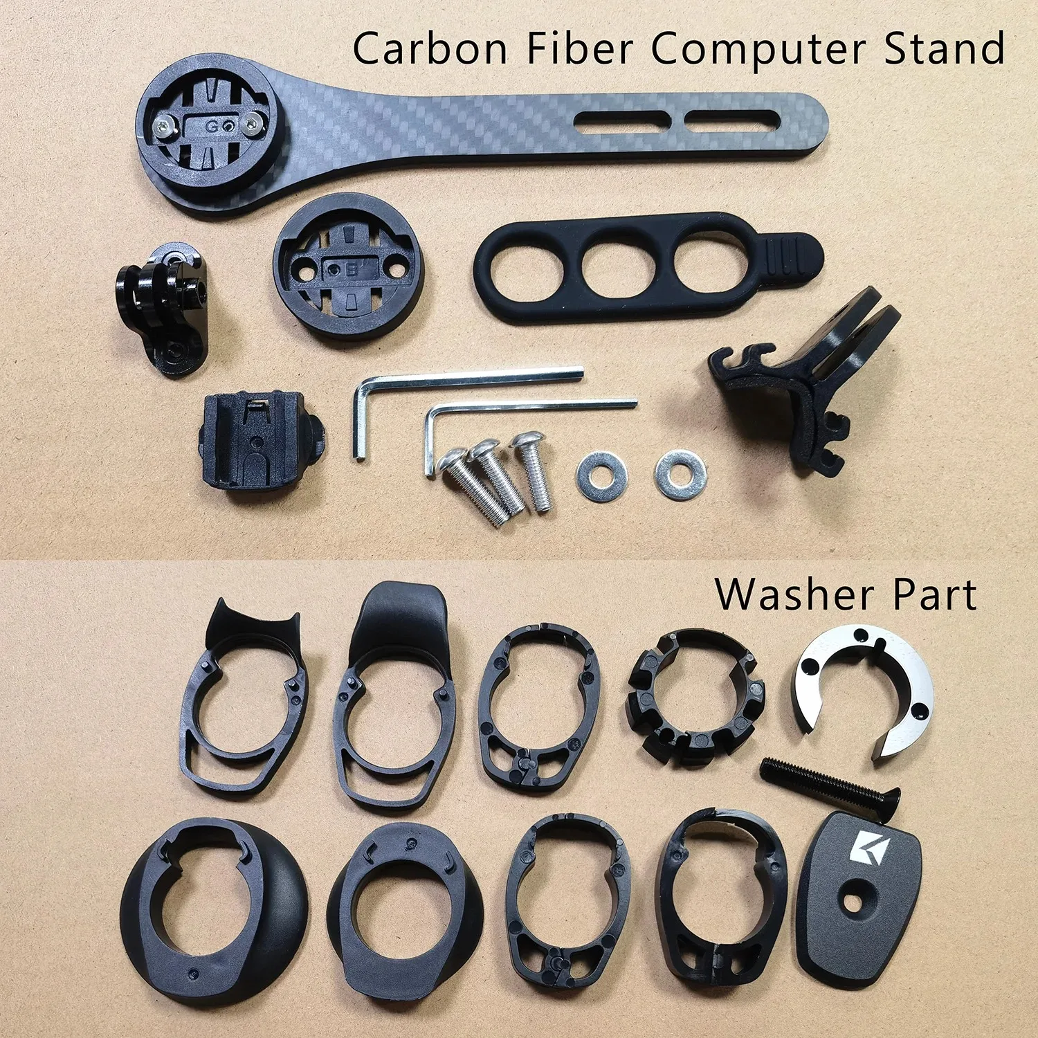 KOCEVLO X01 Road Bike Full Carbon Fiber Stem Integrated Bicycle Handlebar For 28.6mm With Spacers Cycling Parts Accessories