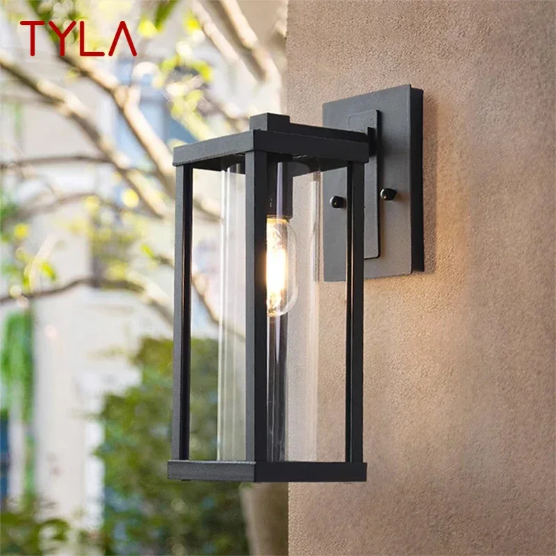 

TYLA Contemporary LED Outdoor Wall Lamps Electric Simplicity Waterproof Balcony Hallway Courtyard Villa Gate Hotel