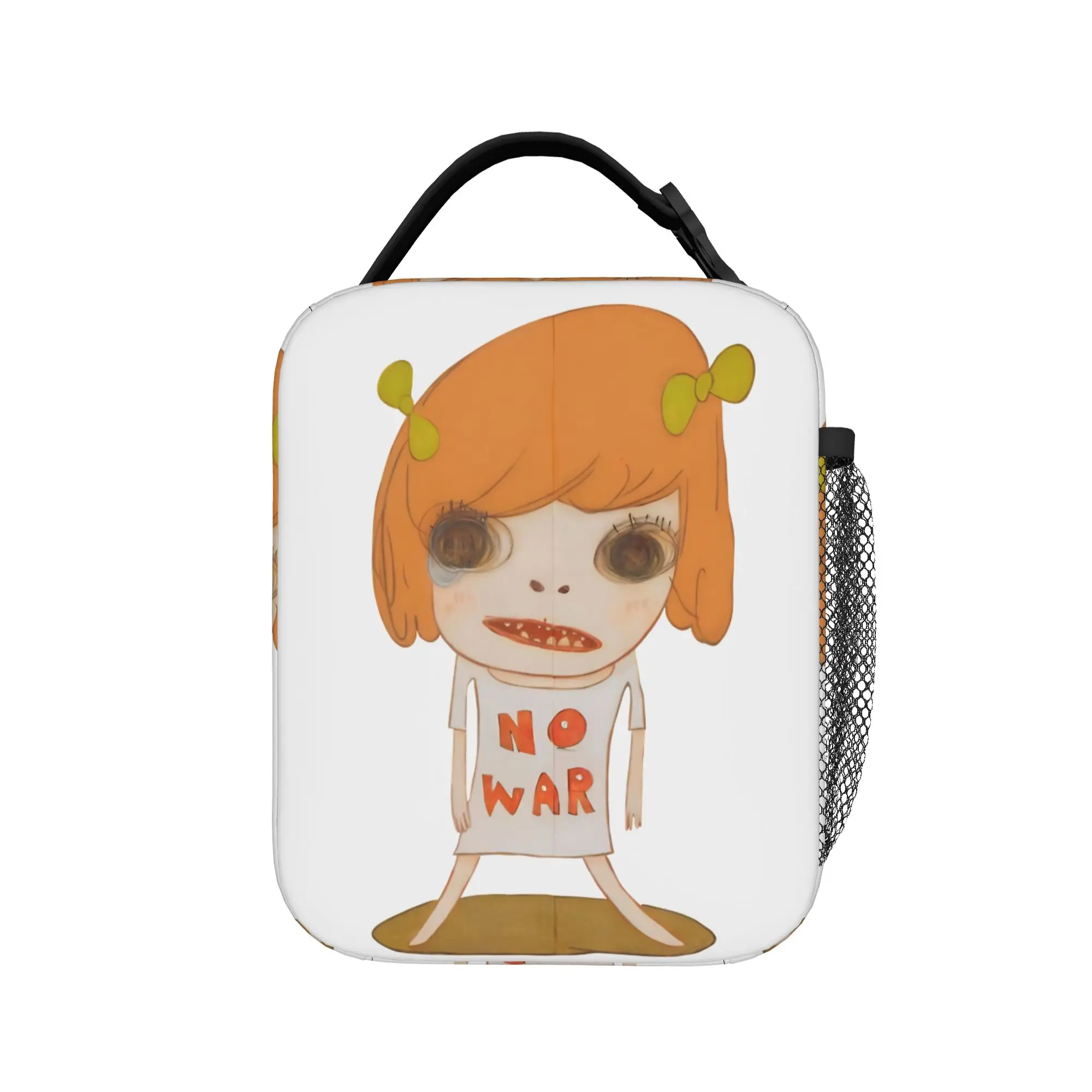 Special Present Nara  Insulated Lunch Bag Leakproof Yoshitomos Lunch Container Cooler Bag Lunch Box Tote Bento Pouch