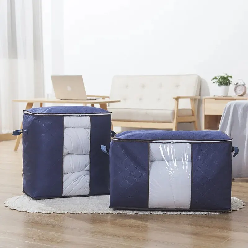 Kleding Quilt Opberg Organizer Tas Bagage Bewegende Verpakking Opslag Vochtbestendige Tas Niet-Geweven Quilt Opbergtas Inpaktas