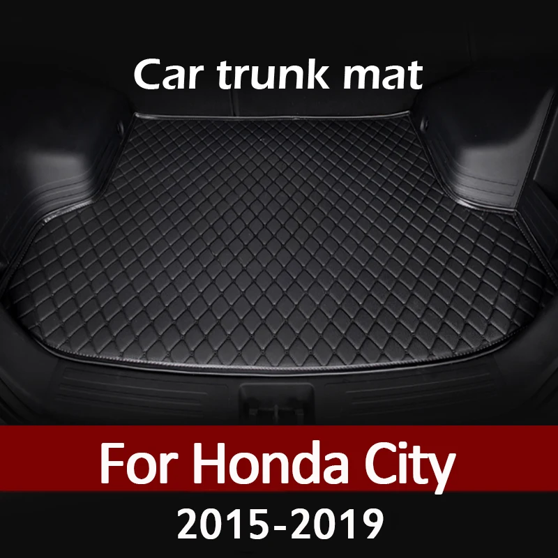 

Car trunk mat for Honda City 2015 2016 2017 2018 2019 cargo liner carpet interior accessories cover