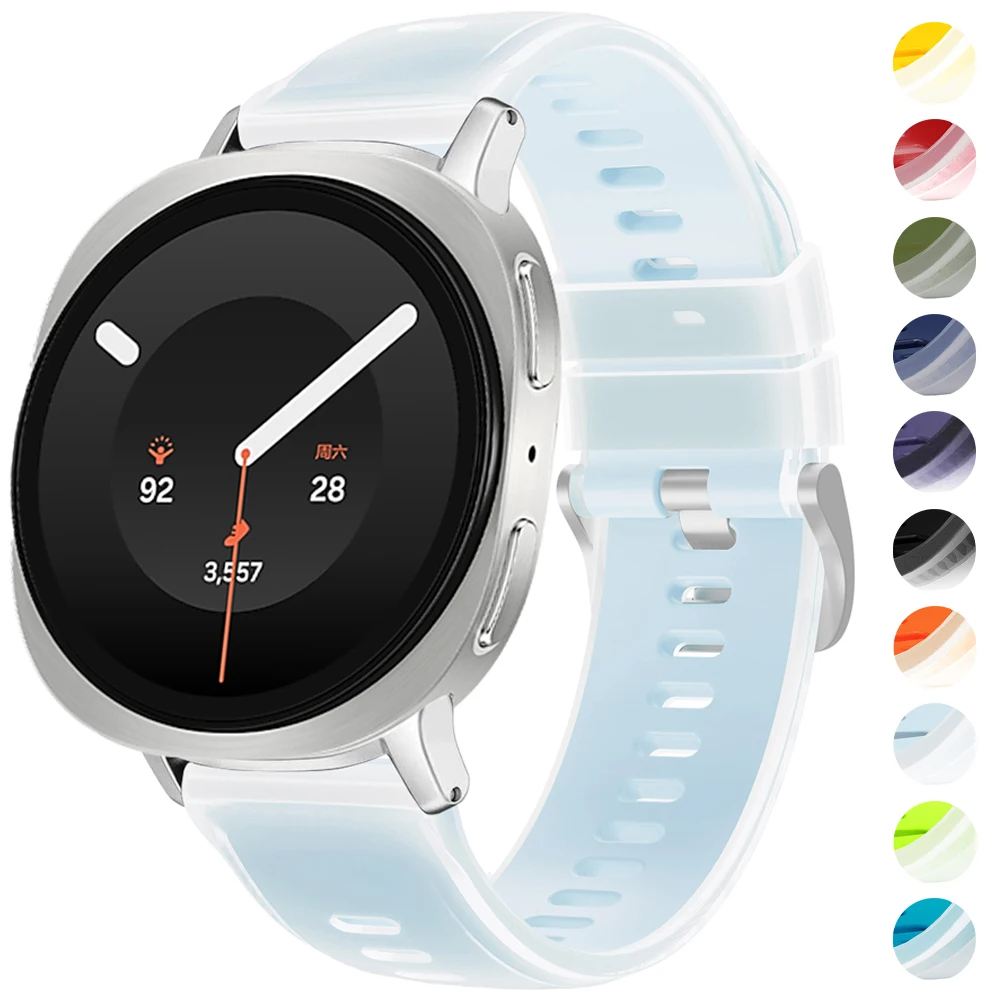 Silicone Band For Samsung Galaxy Watch 9 8 40mm 44mm Replace Strap Sport Smart Wristbands Galaxy Watch 8 Classic 46mm WatchStrap