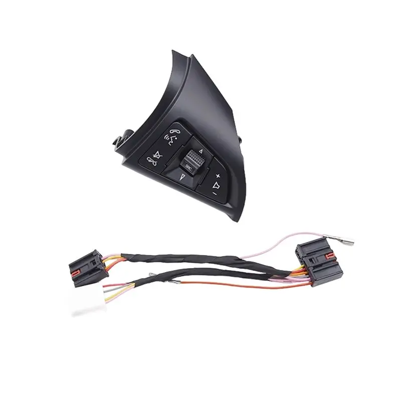 For Cruze 2009-2015 Compatible Car Steering Wheel Right Button Audio Volume Media Control With Wire Harness Included