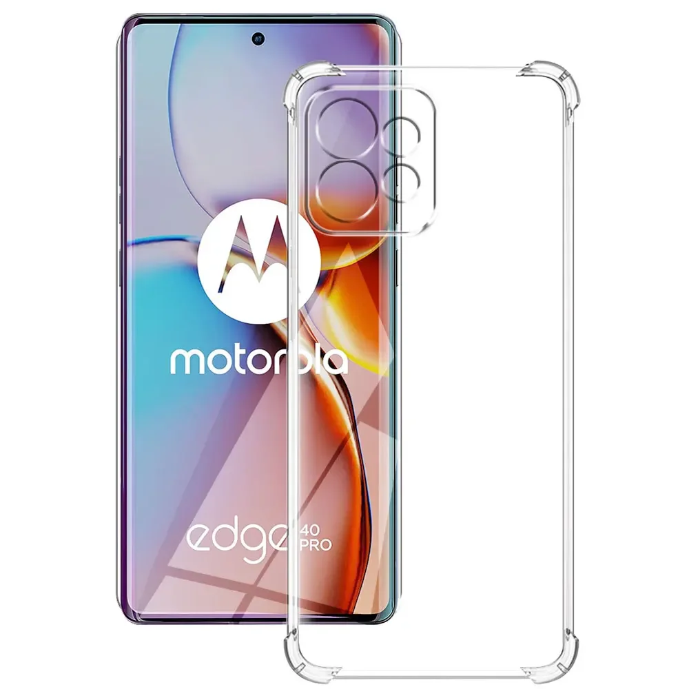 For Motorola Moto Edge 40 Pro Case Clear Soft Silicon TPU Protect Cover For Moto Edge 40 Neo Phone Case For  Moto Edge 40 Coque