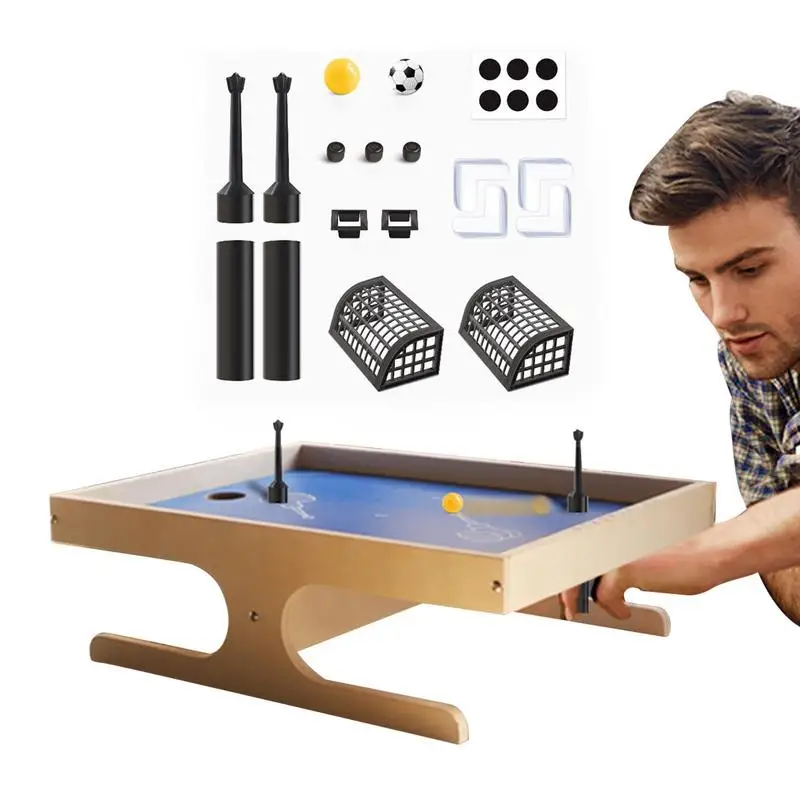 

Table Soccer Board Game Kit Toys Sport Outdoor Portable Tabletop Games Toys Fin Educational Toys Gift For Kids And Adult