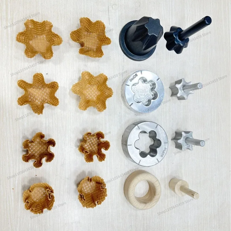 For ice cream reel tool, bowl-shaped flower basket-shaped ice cream bowl, aluminum, copper, wood, etc