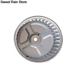 Centrifugal Vane Motor Blades Fan Impeller shaft aluminum blower fan small blade wheel Multivane impeller zinc alloy