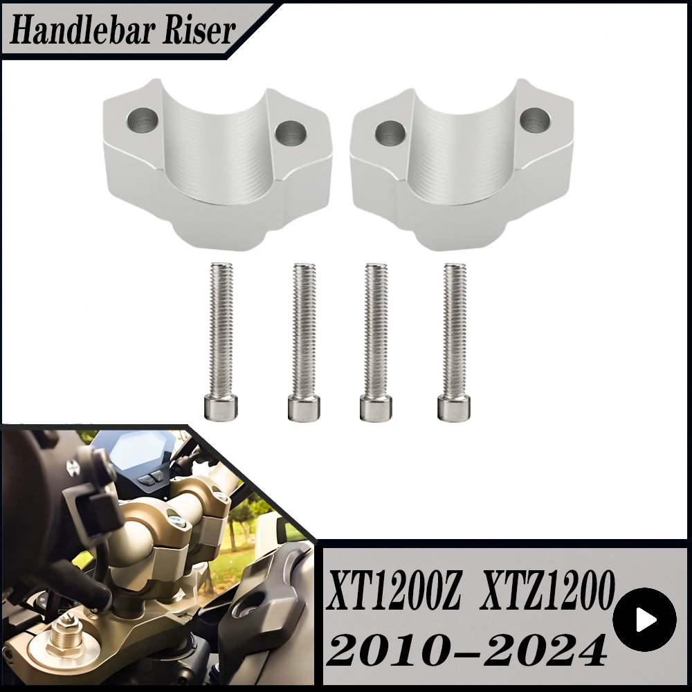 For Yamaha XT1200Z  XTZ1200 2010-2024 XT 1200Z  XTZ 1200 2010-2024 Motorcycle Accessories Handlebar Riser Drag Handle Bar Clamp