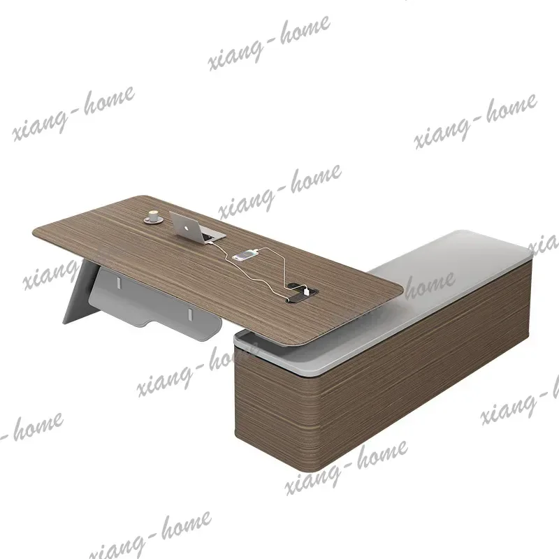 Factory Direct Drawers Ladies Office Desk Aesthetic Executive Modern Corner Office Desk Laptop Conference Escritorios De Oficina
