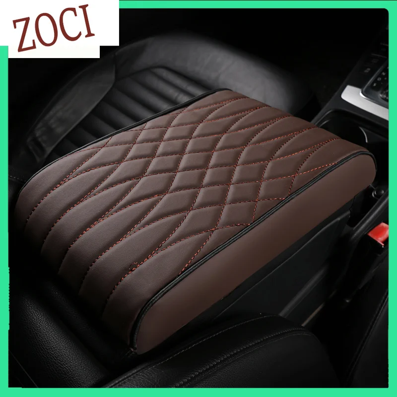 Universal Car Armrest Box Booster Cushion Memory Foam Increase Height Car Central Armrest Mat New Car Accessories