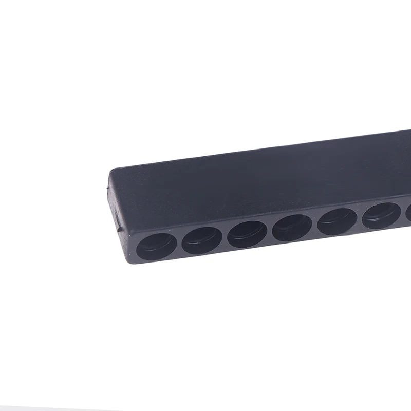 4pcs 1/4 Inch Hex Screwdriver Head Drill Bit 10/12 Holes Screwdriver Bit Holder Soft Rubber Organizer Stand Case Power Tool