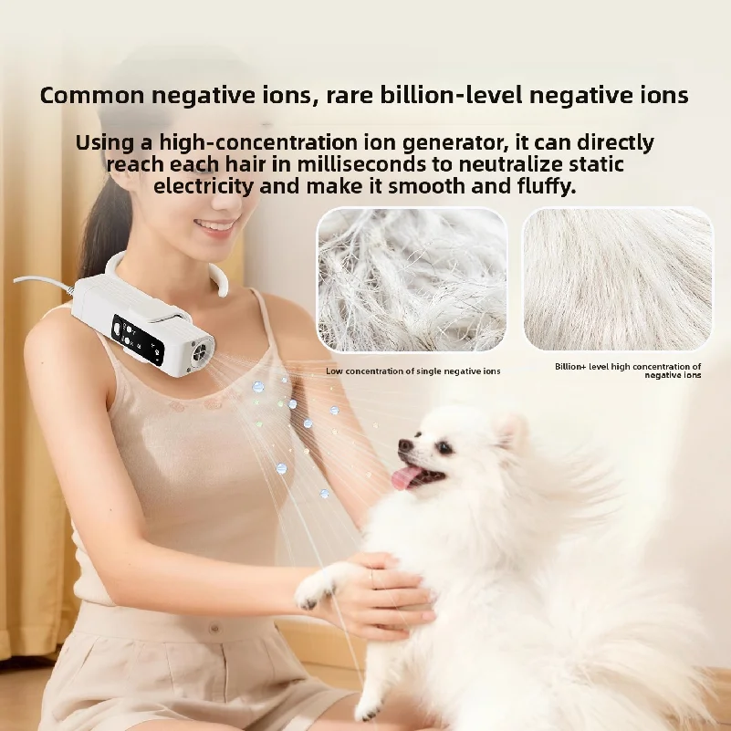 Pet Neck-Hanging Hair Dryer, P - đánh giá và giá Pet Supplies For Less
