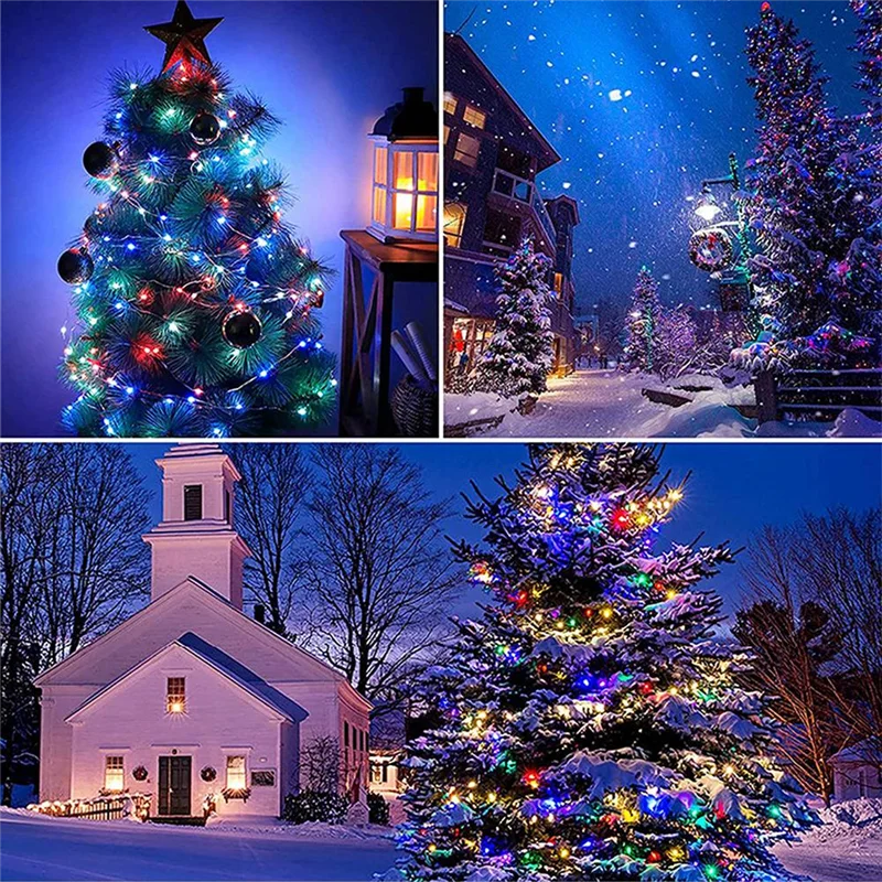 1Set RGB Phantom Color String Lights Set Intelligent Point Control Waterproof Ambient Lights LED String Lights