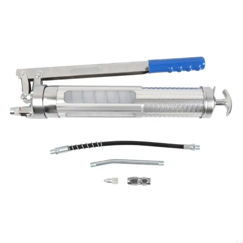 

Комплект ручных смазочных пистолетов Leverage Designs для удобной работы одной рукой при выполнении высокочастотных задач по