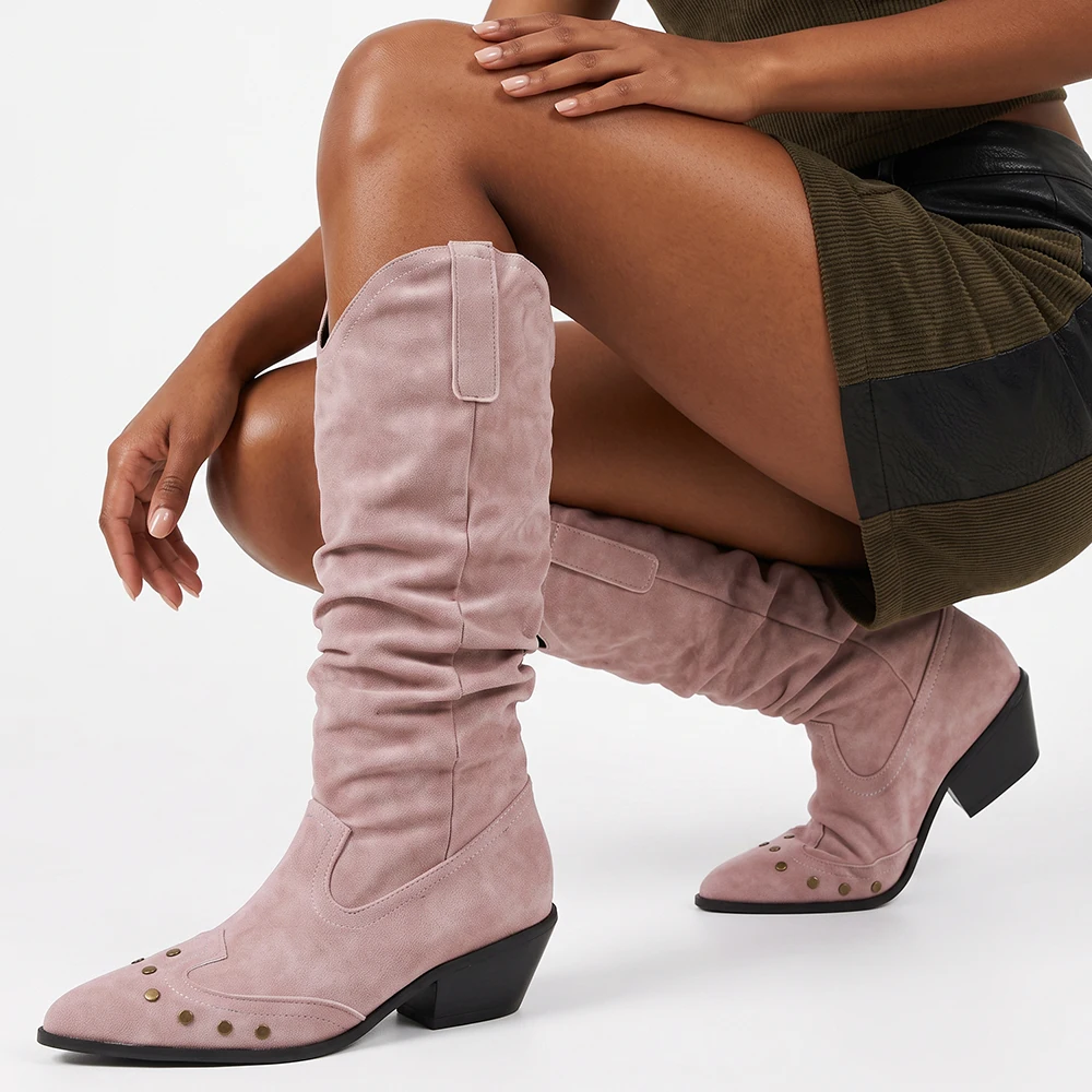 2026 Winter Slouch Women Knee - огляд і ціна Wide Fit Heels