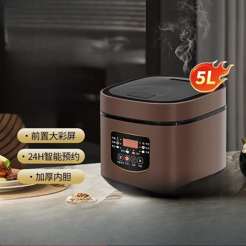 Large‑Capacity Smart Rice Cooker Multifunctional Household Cookware For 3‑4 People Auto Cake Porridge Cooking Kitchen Appliance