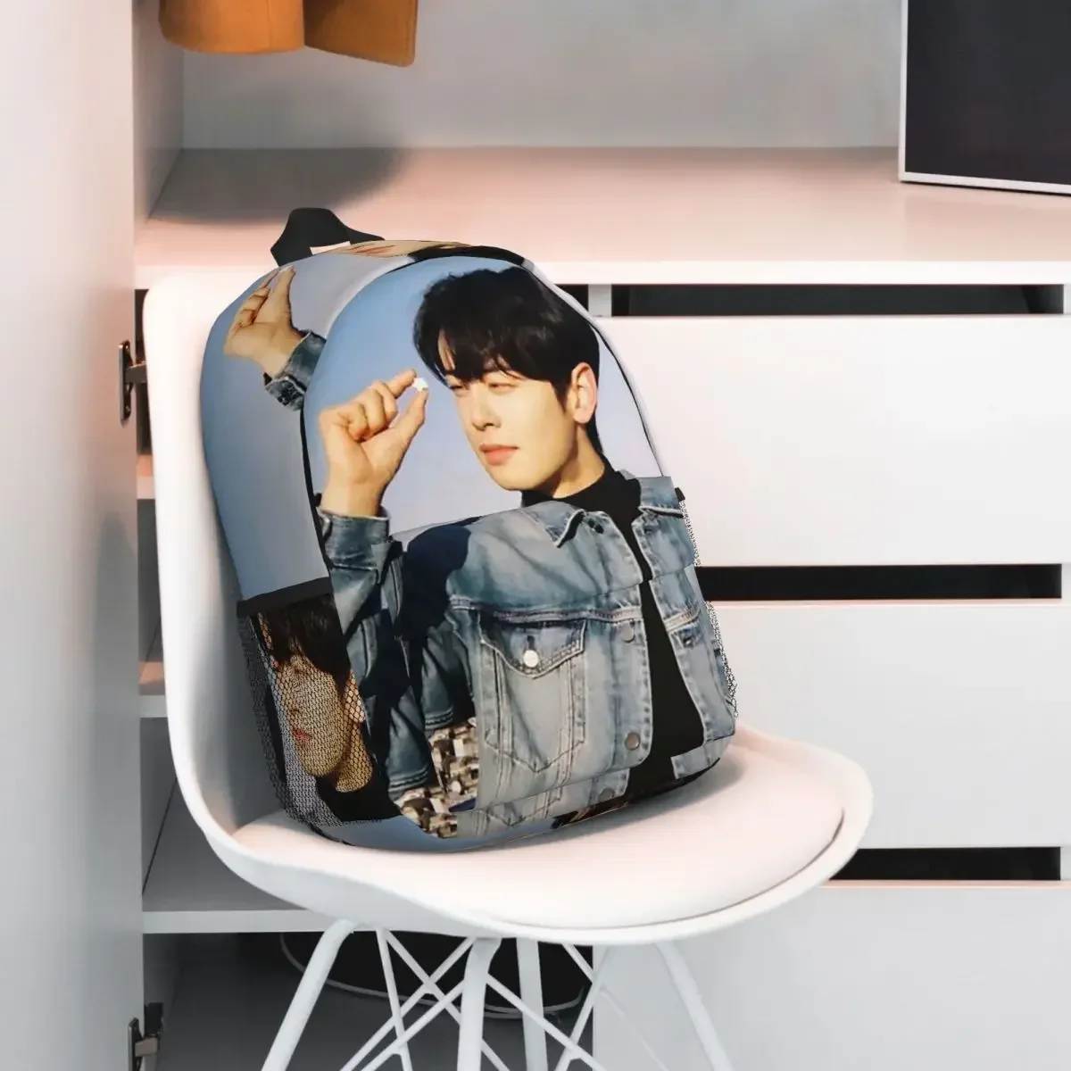 ASTRO チェ・ウヌー 韓国スター バックパック ホットセール デイパック 大容量 男の子 女の子 ブックバッグ ショルダーバッグ メンズ レディース スクールバッグ